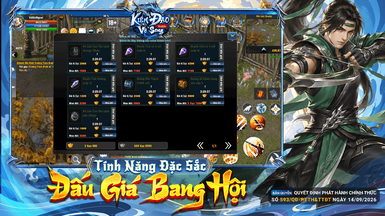 🧨ĐẤU GIÁ BANG HỘI - TÀI NGUYÊN VÔ HẠN